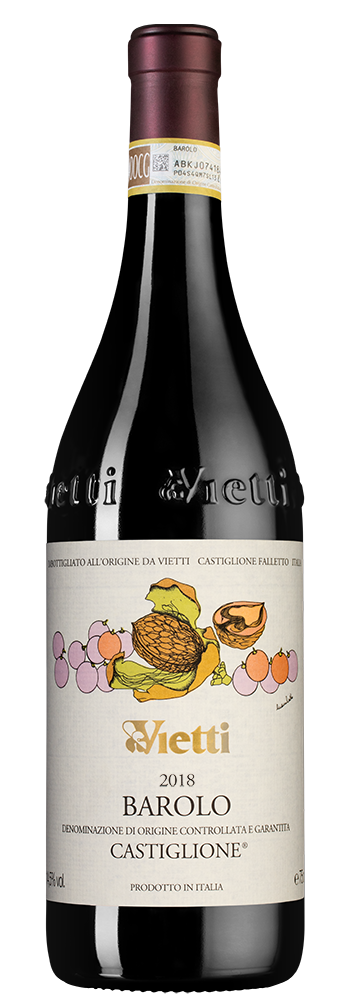 Вино Barolo Castiglione, Vietti, 2019, (145260), Италия, Пьемонт, красное, сухое, 0.75 л, Бароло Кастильоне, цена 18990 рублей