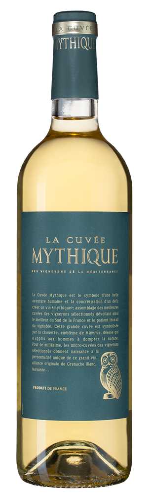 Вино La Cuvee Mythique Blanc, Vinadeis, 2020, (128985), Франция, Лангедок-Руссильон, белое, сухое, 0.75 л, Ля Кюве Мифик Блан, цена 1840 рублей