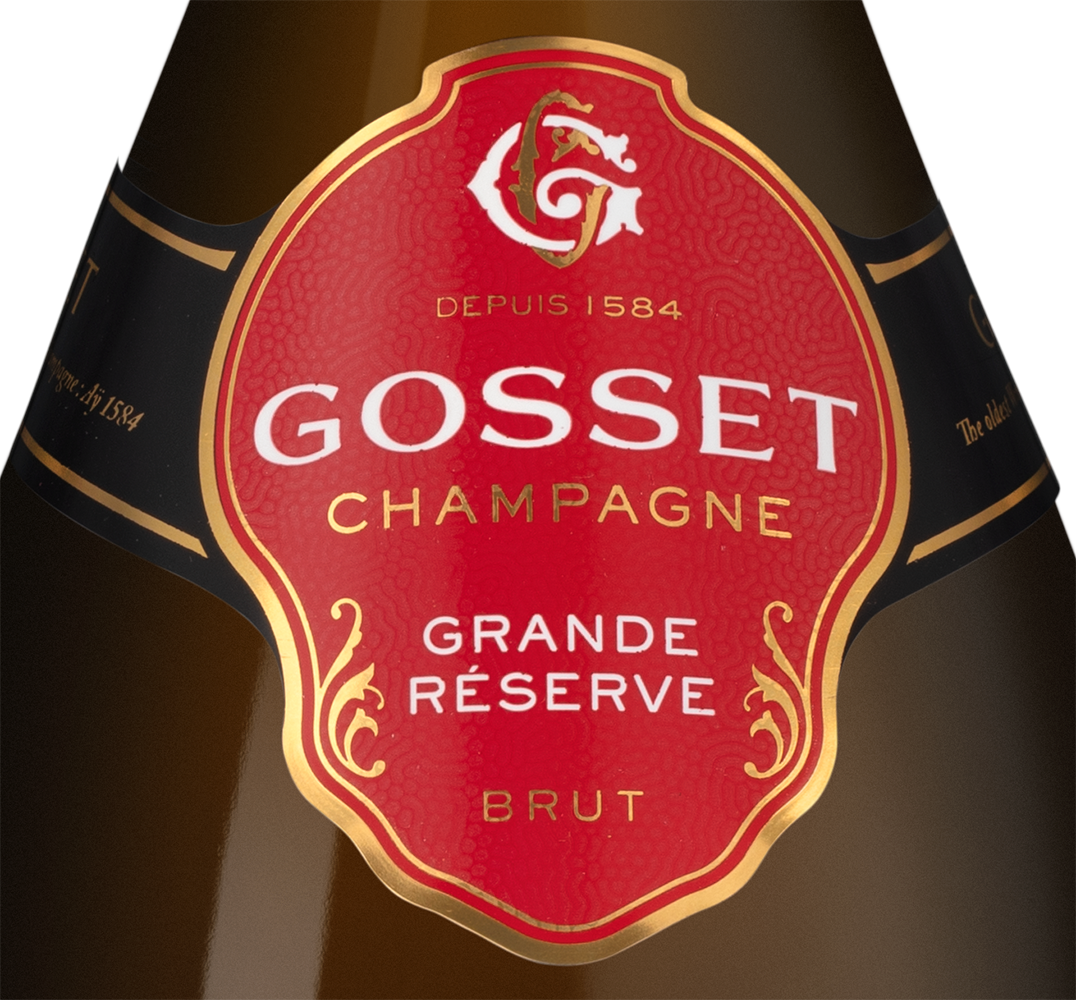 Шампанское Gosset Grande Reserve Brut в подарочной упаковке, (153226), Франция, Шампань, белое, экстра брют, 0.75 л, Гранд Резерв Брют, цена 16990 рублей