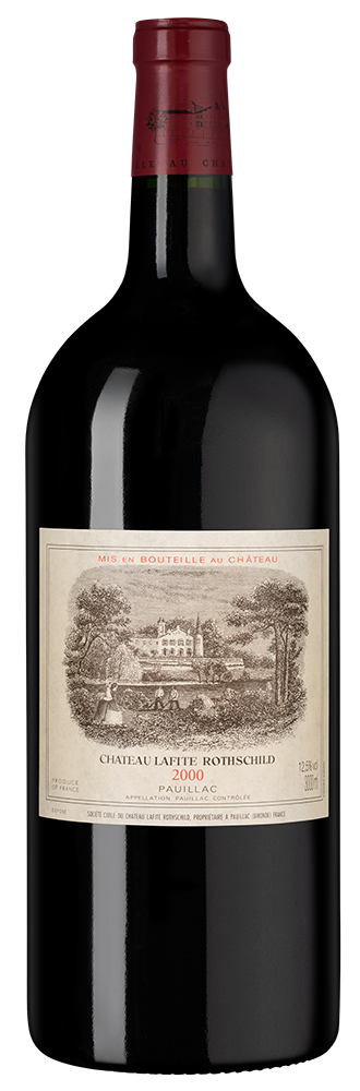 Вино Chateau Lafite Rothschild (Pauillac), 2000, 3л, (152779), Франция, Бордо, красное, сухое, 3 л, Шато Лафит Ротшильд, цена 2849990 рублей