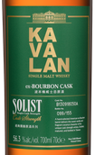 Виски Kavalan Kavalan Solist ex-Bourbon Cask Single Cask Strength  в подарочной упаковке