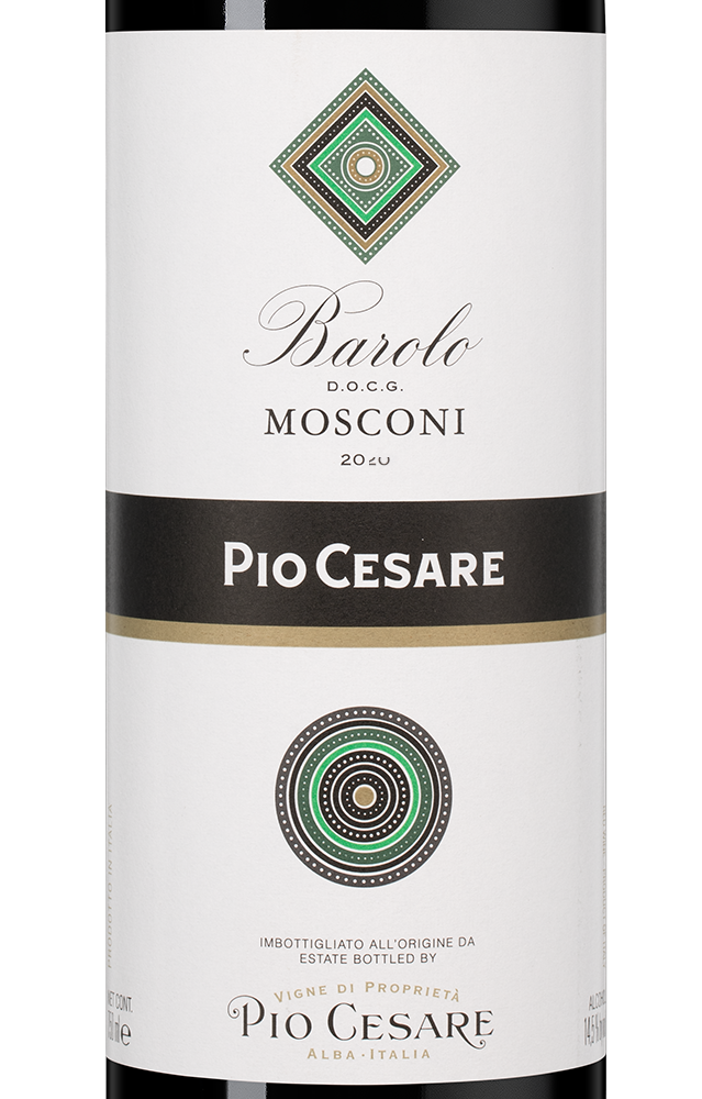 Вино Barolo Mosconi, Pio Cesare, 2020, (149352), Италия, Пьемонт, красное, сухое, 0.75 л, Бароло Москони, цена 41490 рублей