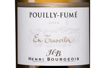 Вино Pouilly-Fume En Travertin, (131866), белое сухое, 2020 г., 0.75 л, Пуйи-Фюме Ан Травертен цена 5790 рублей