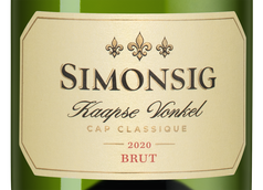 Белое игристое вино Kaapse Vonkel Brut