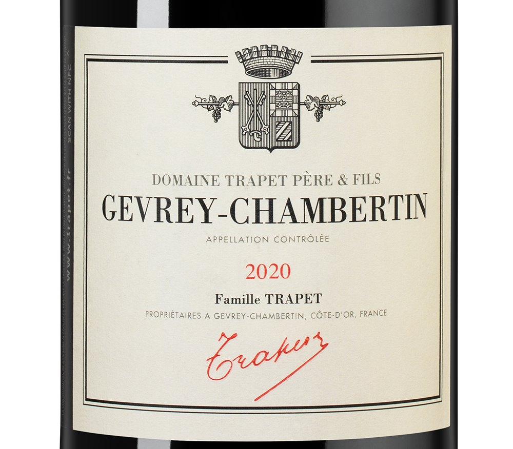 Вино Gevrey-Chambertin Ostrea, Domaine Trapet Pere et Fils, 2020, 1.5л, (147729), Франция, Бургундия, красное, сухое, 1.5 л, Жевре-Шамбертен Остреа, цена 84990 рублей