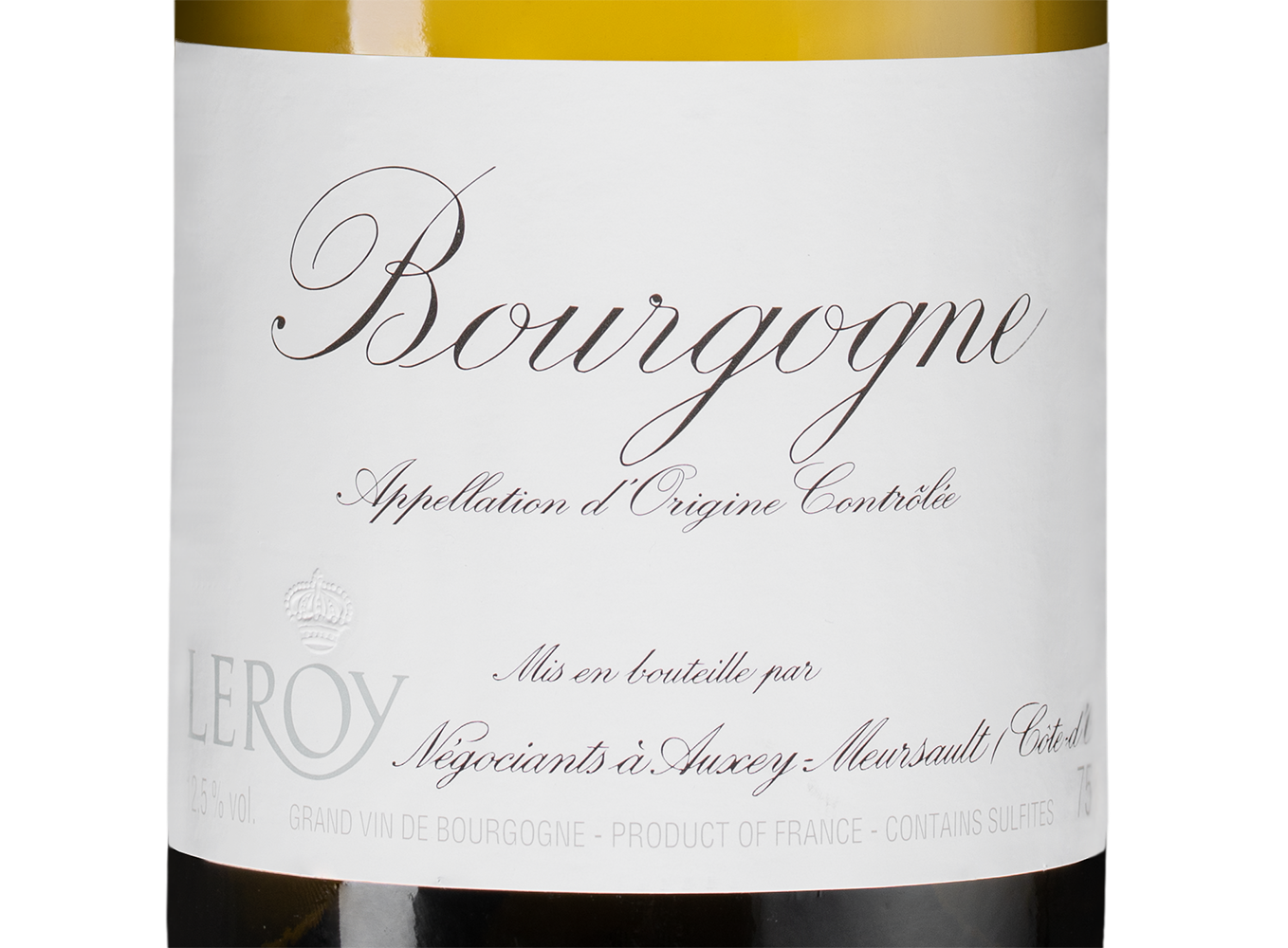 Вино Bourgogne, Maison Leroy, 2017, (126970), Франция, Бургундия, белое, сухое, 0.75 л, Бургонь, цена 42490 рублей