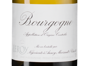 Вино Bourgogne, (126970), белое сухое, 2017 г., 0.75 л, Бургонь цена 34990 рублей