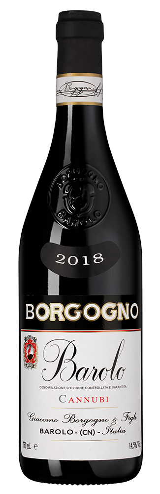 Вино Barolo Cannubi, Borgogno, 2018, (143885), Италия, Пьемонт, красное, сухое, 0.75 л, Бароло Каннуби, цена 44990 рублей