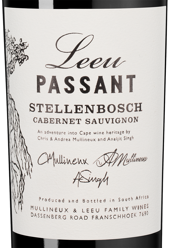Вино Leeu Passant Cabernet Sauvignon, Mullineux & Leeu, 2021, (148396), Южная Африка, Стелленбош, красное, сухое, 0.75 л, Лью Пассан Каберне Совиньон, цена 9990 рублей