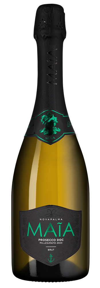 Игристое вино Prosecco Novapalma Maia, 2023, (149703), Италия, Венето, белое, брют, 0.75 л, Майя Просекко Миллезимато Брют, цена 2690 рублей