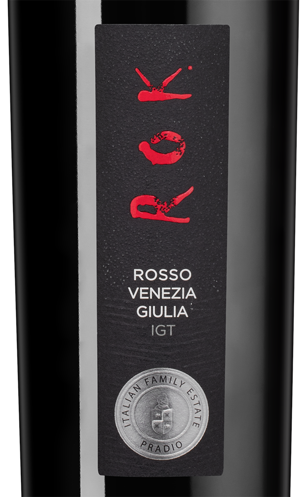 Вино Rok Rosso, Pradio, 2018, (138400), Италия, Фриули-Венеция-Джулия, красное, сухое, 0.75 л, Рок Россо, цена 2990 рублей