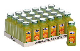 Персиковый сок Сок апельсиновый Yoga (24 шт.)
