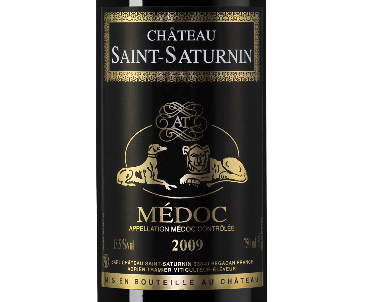 Вино Chateau Saint-Saturnin (Medoc), 2009, (136043), Франция, Бордо, красное, сухое, 0.75 л, Шато Сен-Сатюрнен, цена 6890 рублей
