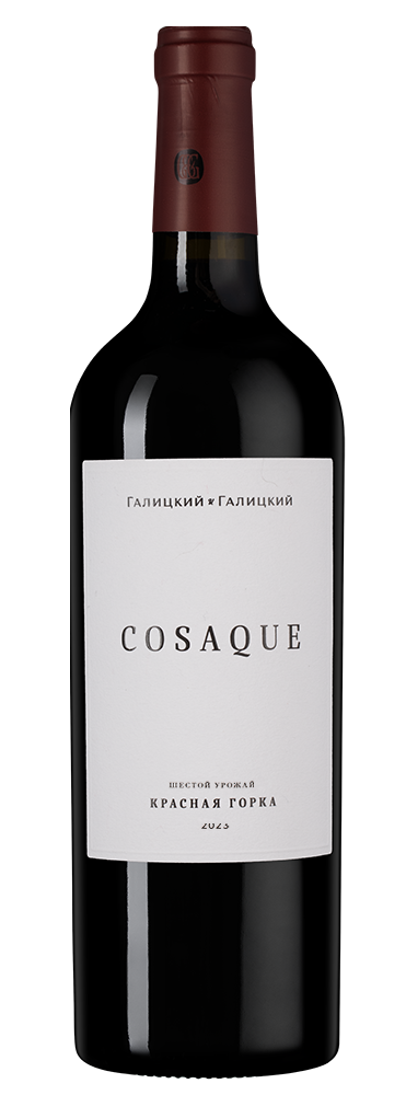 Вино Cosaque Красная Горка, Галицкий и Галицкий, 2024, (160567), Россия, Кубань, красное, сухое, 0.75 л, Казак Красная Горка, цена 5590 рублей