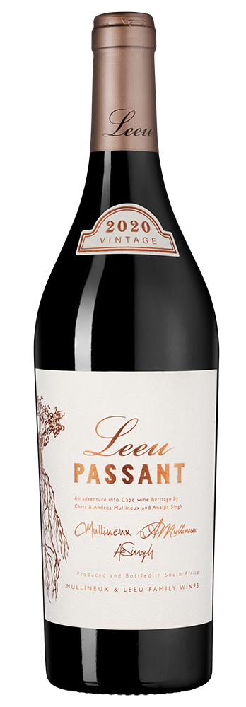 Вино Leeu Passant Red, Mullineux & Leeu, 2020, (148398), Южная Африка, Вестерн Кейп, красное, сухое, 0.75 л, Лью Пассан Ред, цена 32490 рублей