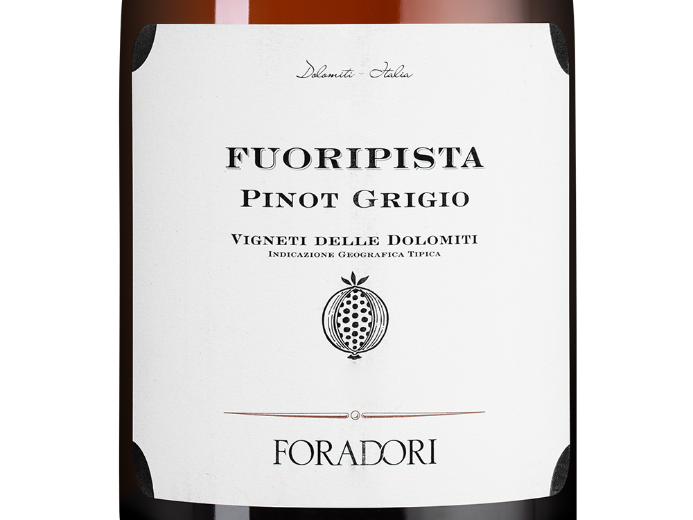 Вино Fuoripista Pinot Grigio, Foradori, 2023, 1.5л, (156563), Италия, Трентино-Альто Адидже, белое, сухое, 1.5 л, Фуориписта Пино Гриджо, цена 21490 рублей