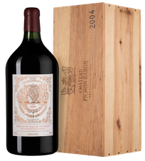 Вино Chateau Pichon Baron в подарочной упаковке, (142569), красное сухое, 2004 г., 3 л, Шато Пишон Барон цена 249990 рублей