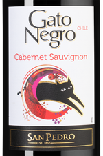 Вино Gato Negro Cabernet Sauvignon, (132248), красное полусухое, 2021 г., 0.75 л, Гато Негро Каберне Совиньон цена 990 рублей