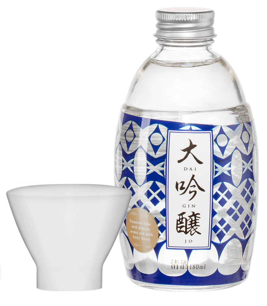 Саке Cup Cap Daiginjo, 0.18л, (116647), Япония, Киото, 0.18 л, Кап Кэп Дайгиндзё, цена 840 рублей