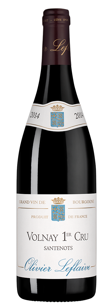 Вино Volnay 1-er Cru Santenots, Olivier Leflaive Freres, 2014, (140731), Франция, Бургундия, красное, сухое, 0.75 л, Вольне Премье Крю Сантно, цена 25990 рублей