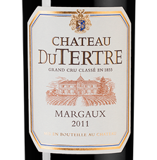 Вино Chateau du Tertre, (137855), красное сухое, 2011 г., 0.75 л, Шато дю Тертр цена 12990 рублей