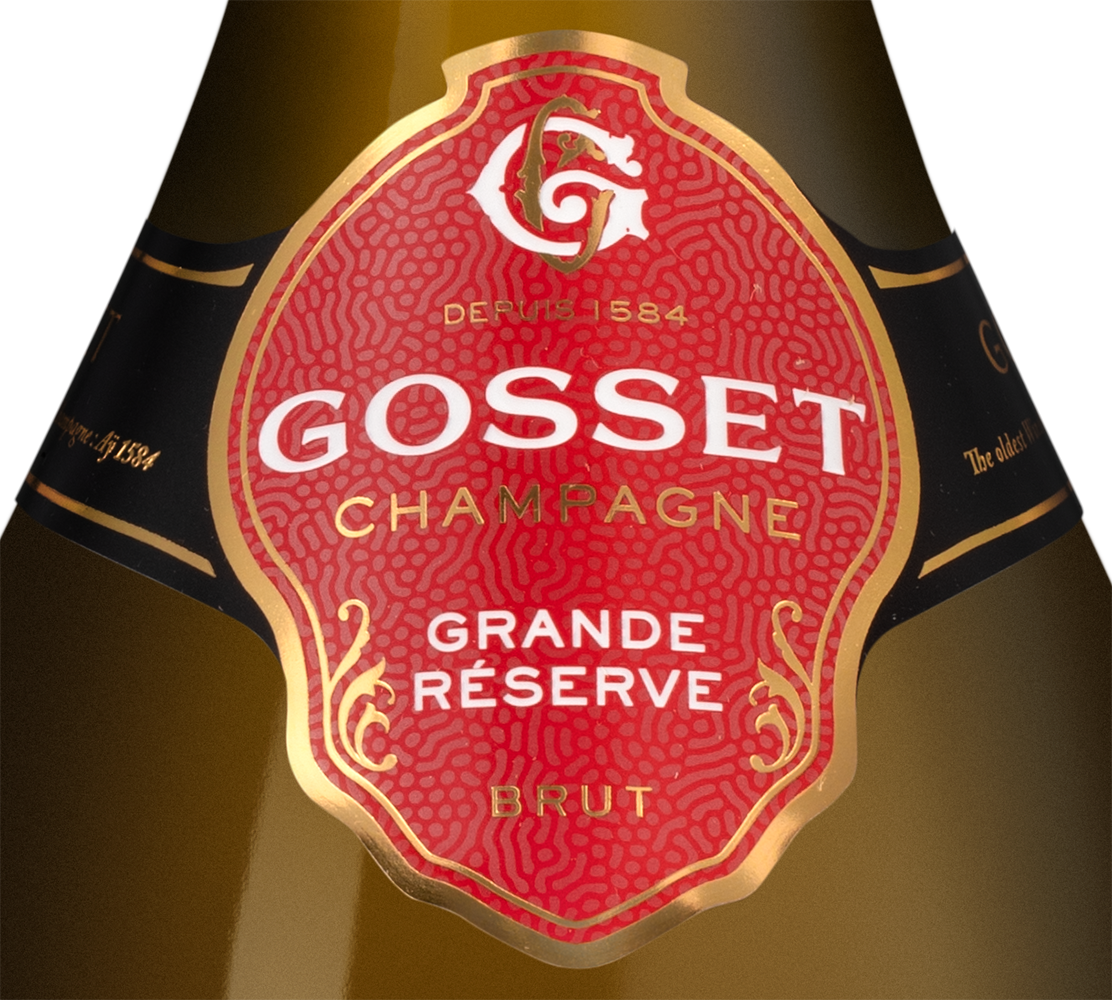 Шампанское Gosset Grande Reserve Brut, 0.375л, (153222), Франция, Шампань, белое, экстра брют, 0.375 л, Гранд Резерв Брют, цена 9990 рублей