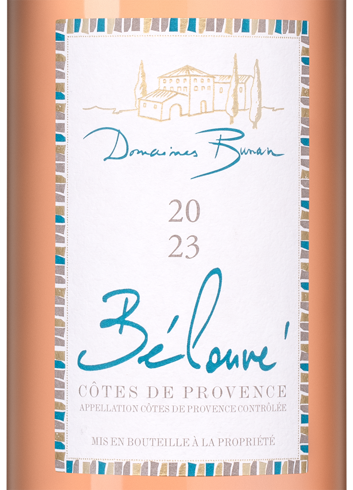 Вино Belouve Rose, Domaines Bunan, 2023, (150209), Франция, Прованс, розовое, сухое, 0.75 л, Белуве Розе, цена 4990 рублей