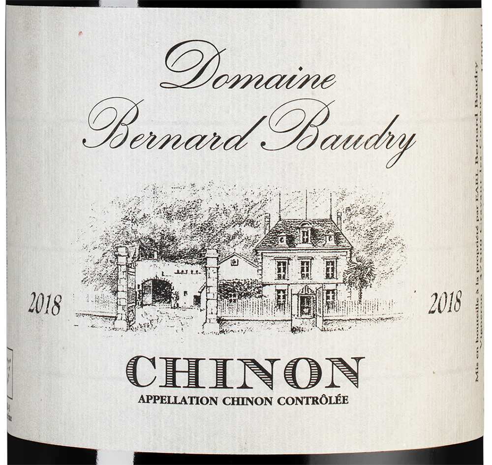 Вино Chinon Rouge, Domaine Bernard Baudry, 2018, 1.5л, (124977), Франция, Долина Луары, красное, сухое, 1.5 л, Шинон Руж, цена 8690 рублей