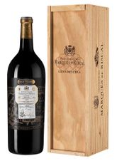 Вино Marques de Riscal Gran Reserva в подарочной упаковке, (140173), gift box в подарочной упаковке, красное сухое, 2016 г., 1.5 л, Маркес де Рискаль Гран Ресерва цена 24990 рублей