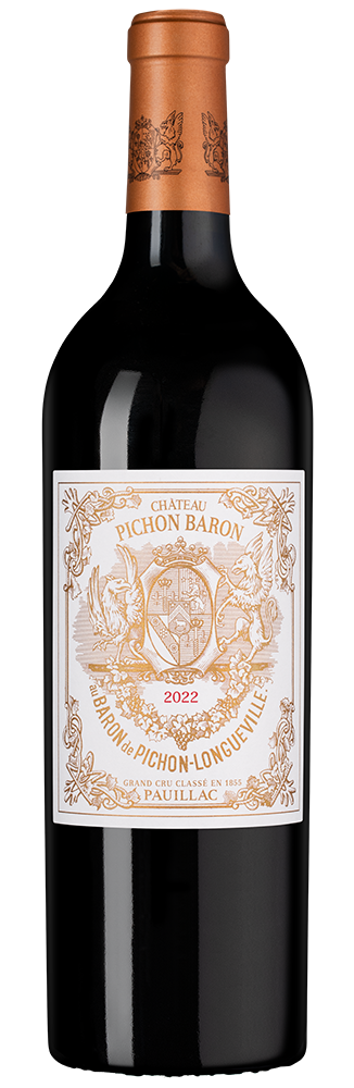 Вино Pauillac Chateau Pichon Baron, 2014, (158741), Франция, Бордо, красное, сухое, 0.75 л, Шато Пишон Барон, цена 49990 рублей