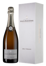 Шампанское Louis Roederer Brut Premier (Deluxe gift box), (93098), gift box в подарочной упаковке, белое брют, 0.75 л, Брют Премьер цена 15990 рублей