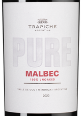 Вино Pure Malbec, (127082), красное сухое, 2020 г., 0.75 л, Пьюр Мальбек цена 1490 рублей