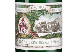 Вино с персиковым вкусом Riesling Herrenberg Kabinett