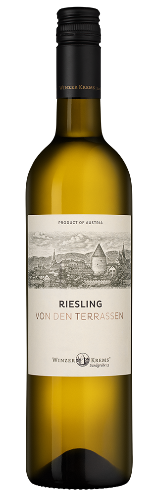 Вино Riesling Von den Terrassen, Winzer Krems, 2024, (156464), Австрия, Нижняя Австрия, белое, полусухое, 0.75 л, Рислинг Фон ден Террассен, цена 3490 рублей