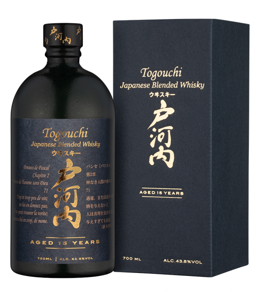 Виски Togouchi 15 years old в подарочной упаковке