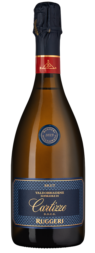 Игристое вино Prosecco Valdobbiadene Superiore di Cartizze Brut, Ruggeri, 2023, (149692), Италия, Венето, белое, брют, 0.75 л, Просекко Вальдоббьядене Супериоре ди Картицце Брют, цена 5468 рублей