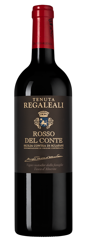 Вино Tenuta Regaleali Rosso del Conte, Tasca d'Almerita, 2012, (149018), Италия, Сицилия, красное, сухое, 0.75 л, Тенута Регалеали Россо дель Конте, цена 29990 рублей