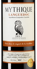 Вино Mythique Languedoc, (118302), красное сухое, 2017 г., 0.75 л, Мифик Лангедок цена 990 рублей