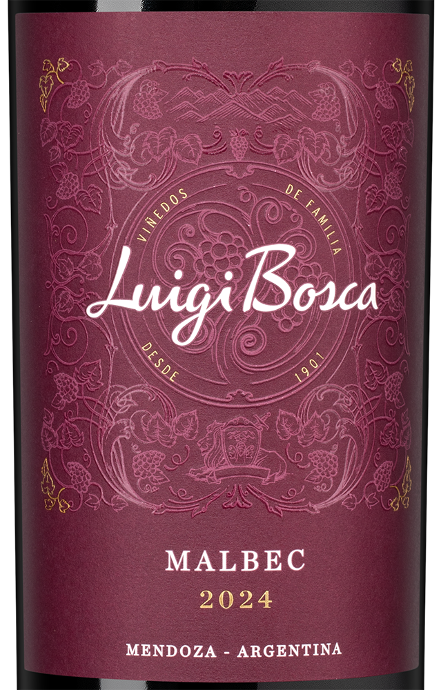 Вино Malbec, Luigi Bosca, 2024, (155764), Аргентина, Мендоса, красное, сухое, 0.75 л, Мальбек, цена 2072 рублей