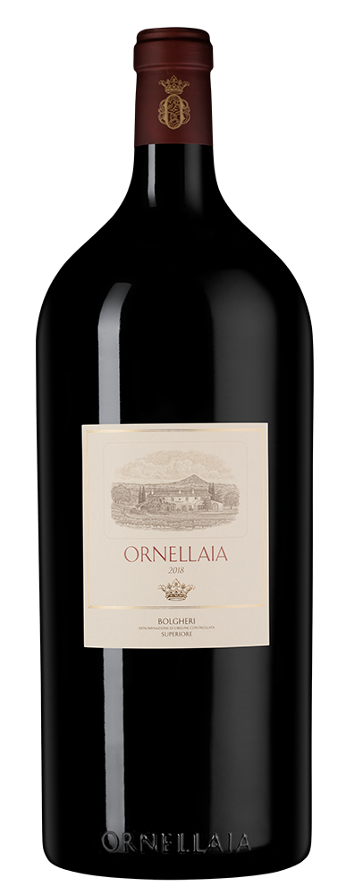 Вино Ornellaia, 2018, 6л, (131052), Италия, Тоскана, красное, сухое, 6 л, Орнеллайя, цена 1124990 рублей