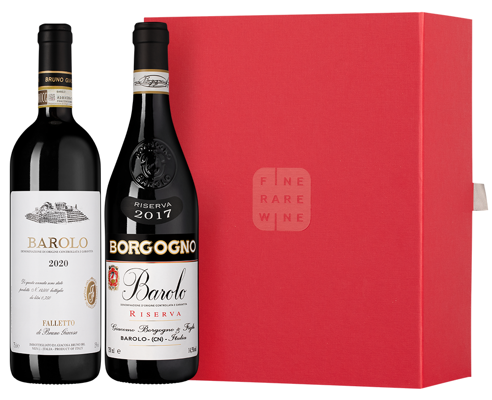 Вино в подарочном наборе Fine&Rare: Легенды Бароло, (157089), Италия, Пьемонт, 0.75 л, Набор Fine&Rare: Легенды Бароло, цена 142490 рублей