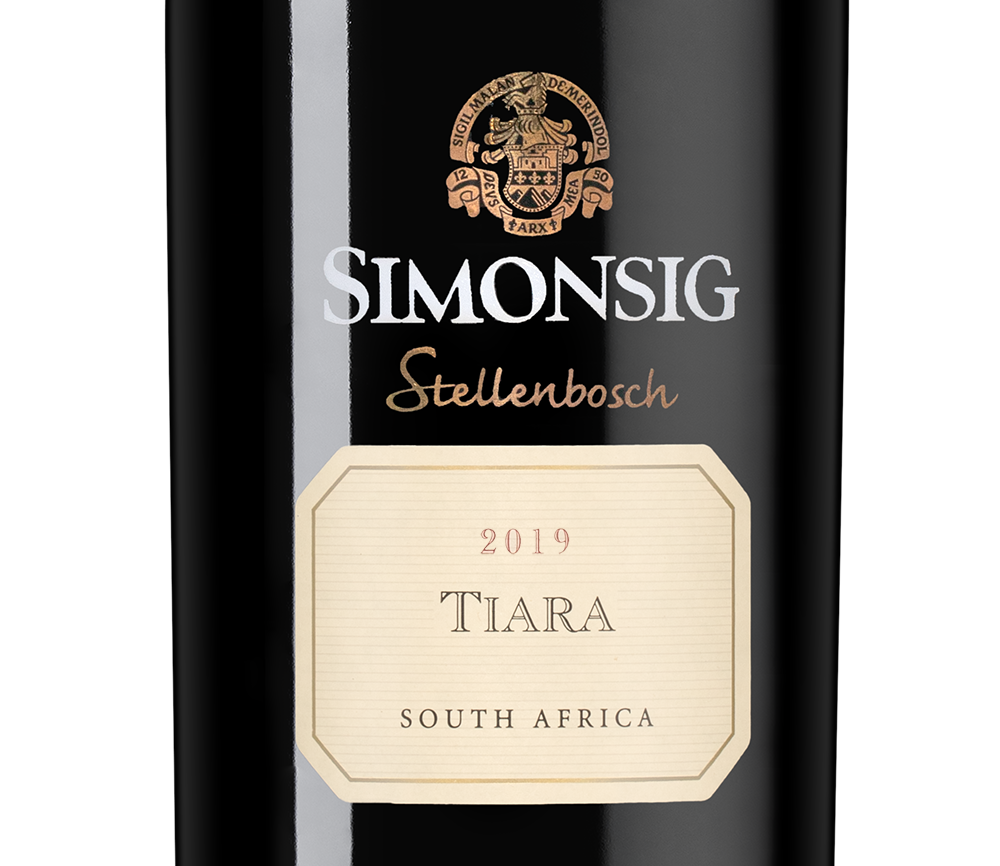 Вино Tiara, Simonsig, 2019, (146367), Южная Африка, Стелленбош, красное, сухое, 0.75 л, Тиара, цена 6990 рублей