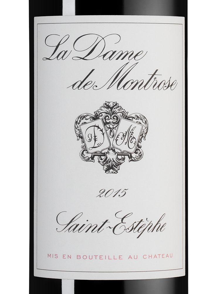Вино La Dame de Montrose, Chateau Montrose, 2015, (151914), Франция, Бордо, красное, сухое, 0.75 л, Ла Дам де Монроз, цена 14990 рублей