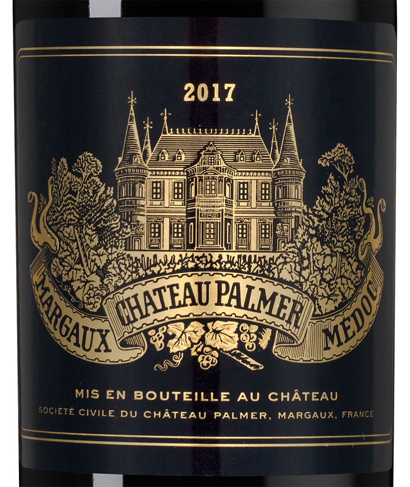 Вино Chateau Palmer, 2017, (115100), Франция, Бордо, красное, сухое, 0.75 л, Шато Пальмер, цена 89990 рублей