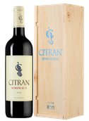 Вино со вкусом хлебной корки Le Bordeaux de Citran Rouge в подарочной упаковке