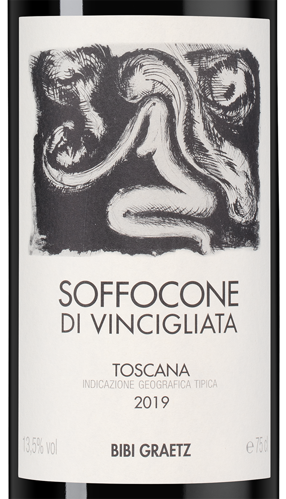 Вино Soffocone di Vincigliata, Bibi Graetz, 2019, (139641), Италия, Тоскана, красное, сухое, 0.75 л, Соффоконе ди Винчильята, цена 12490 рублей
