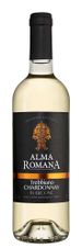 Вино Alma Romana Trebbiano/Chardonnay, (144423), белое полусухое, 0.75 л, Альма Романа Треббьяно/Шардоне цена 1040 рублей