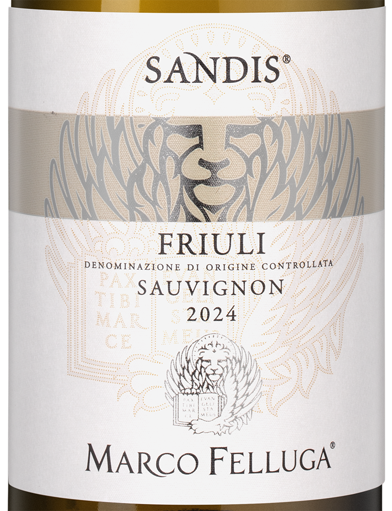 Вино Sauvignon Blanc Sandis, Marco Felluga, 2024, (155385), Италия, Фриули-Венеция-Джулия, белое, сухое, 0.75 л, Совиньон Блан Сандис, цена 5490 рублей
