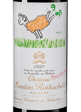 Вино Chateau Mouton Rothschild, (136401), красное сухое, 1999 г., 0.75 л, Шато Мутон Ротшильд цена 229990 рублей