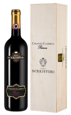 Вино Chianti Classico, (102311), gift box в подарочной упаковке, красное сухое, 2008 г., 0.75 л, Кьянти Классико цена 3430 рублей
